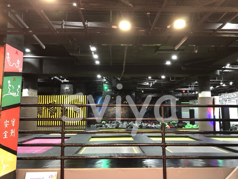 Multi Function TUV Colorful Indoor Fitness Trampoline Park