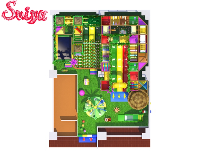 Mini-type Kids Indoor Play Centre Equipment for Sale