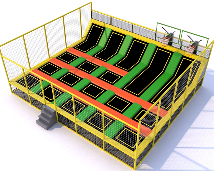 How To Build The Trampoline Park