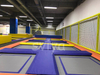  Indoor Trampoline Park with Dodge-ball for Team Building 