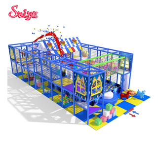 600 Sqm Kids Indoor Playground Equipment with Ball Pool