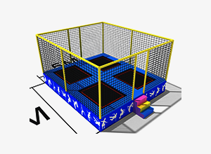 cheap rectangle trampolines