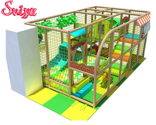Europe Standard Small Indoor Playground with Forest Theme