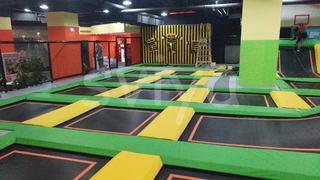 With Foampit Best Priced Safety Trampoline Park