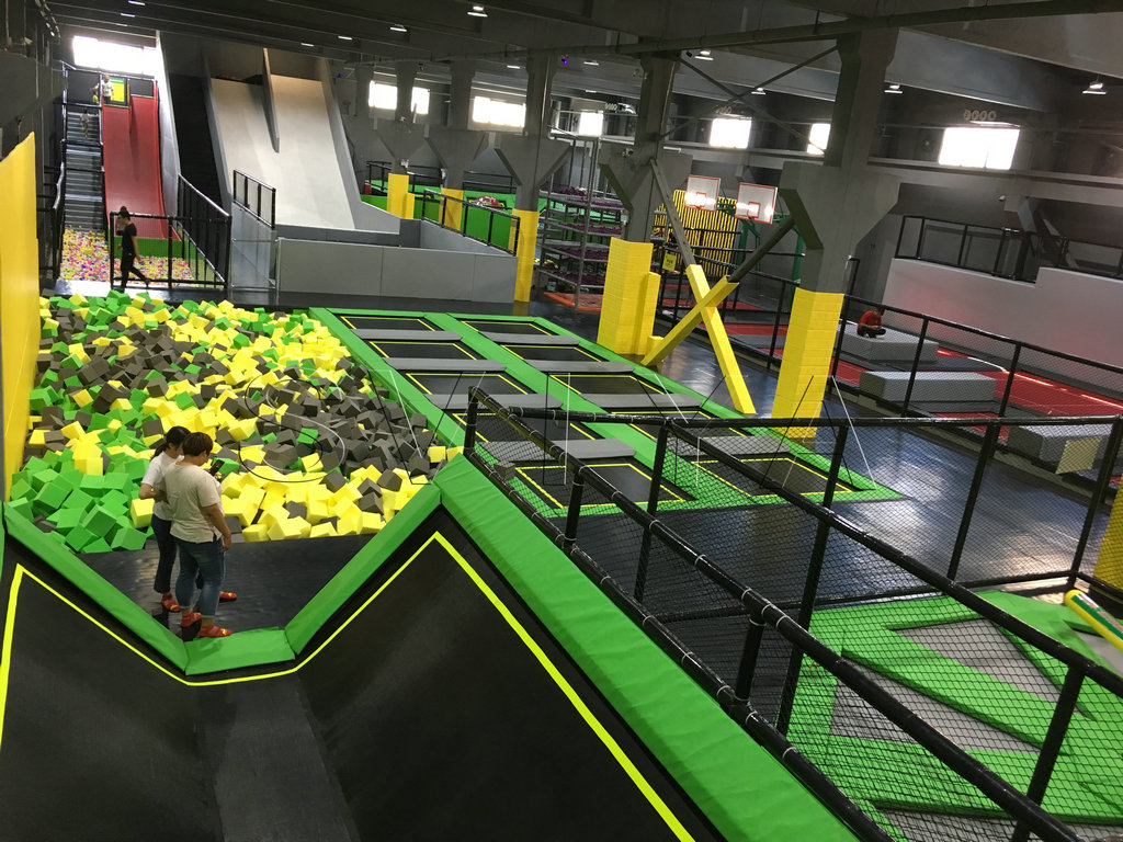 Get Ready To Enjoy Our Newly Bulit Indoor Trampoline Park