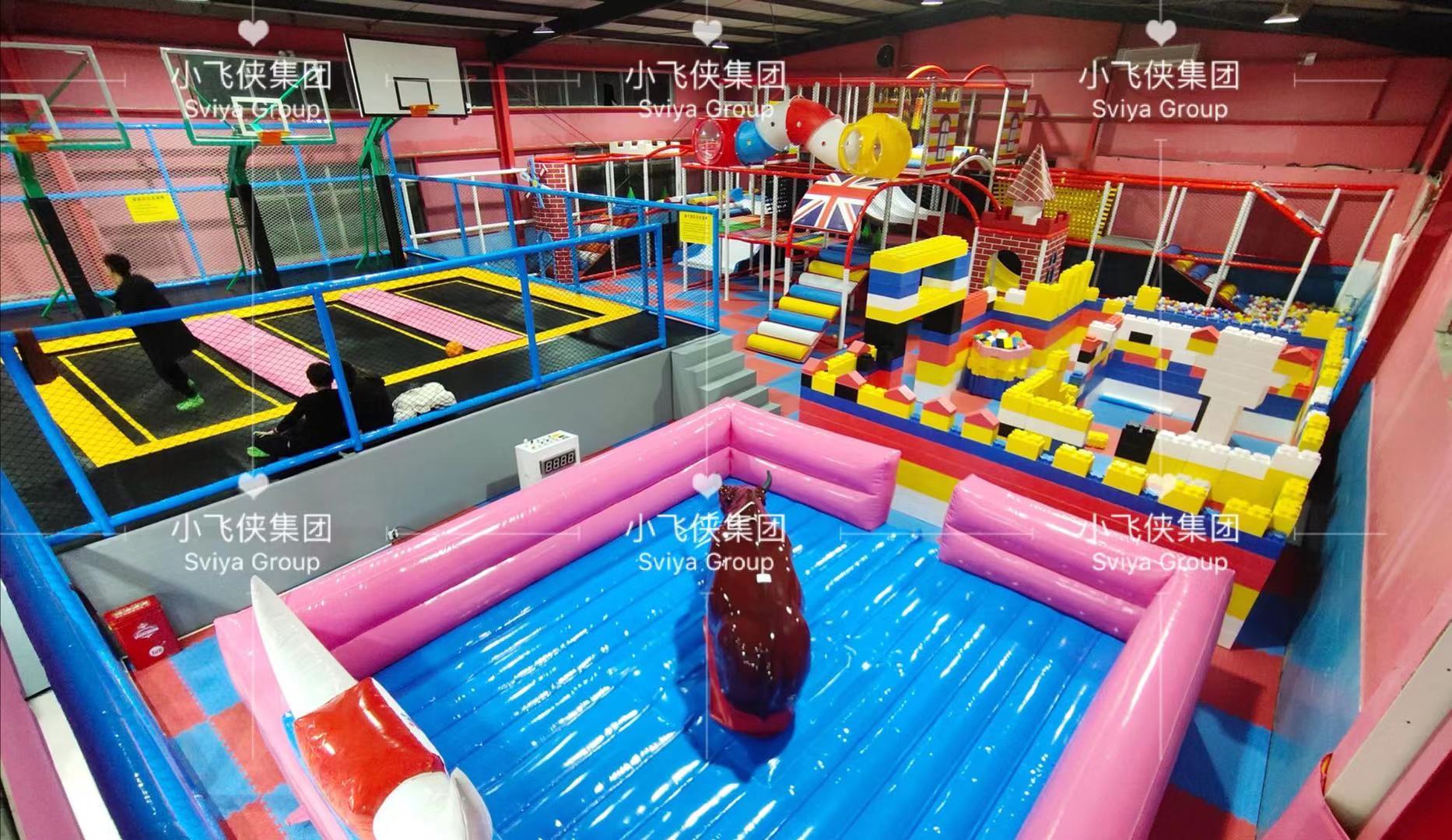 Trampoline park is an ideal for fun and profit
