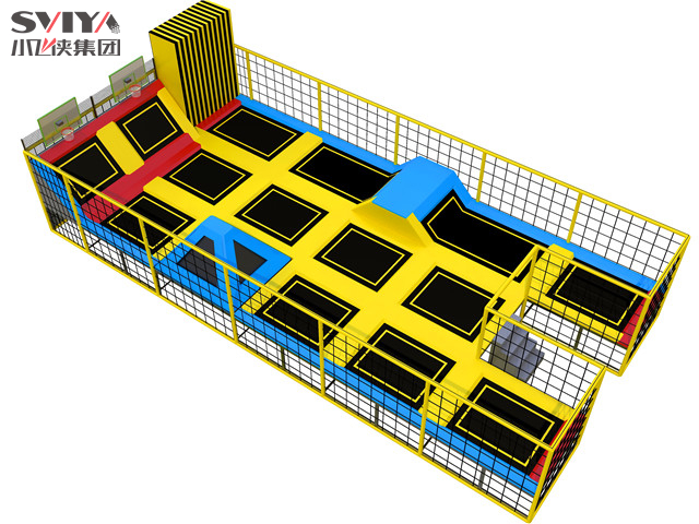 Indoor Small Size Trampoline Park
